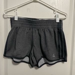 Dark Grey Adidas Athletic Shorts